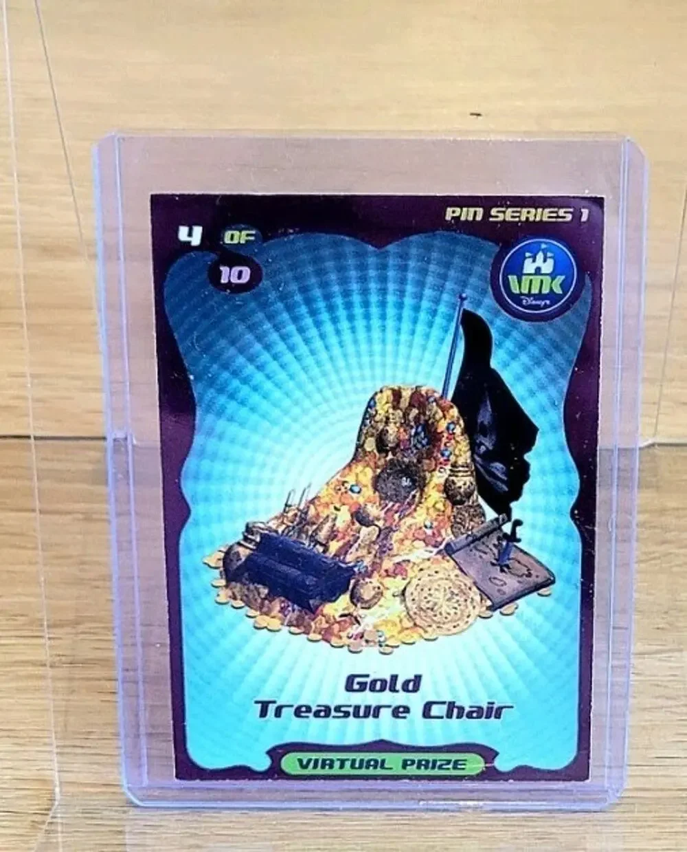 Rare Virtual Magic Kingdom VMK Pirate Gold Treasure Chair